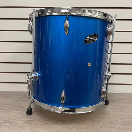 Vist Large View of Product Image Which is Used Ludwig 16X16 ACCENT COMBO FLOOR TOM Floor Tom Blue 16"