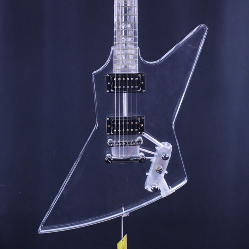 Vist Large View of Product Image Which is Used CHIBSON ACRYLIC EXPLORER Pointy Electric Guitar Other 6-String