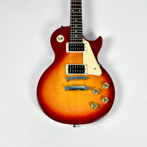 Vist Large View of Product Image Which is Used Epiphone 2013 Les Paul 100 Electric Guitar Cherry Sunburst 6-String