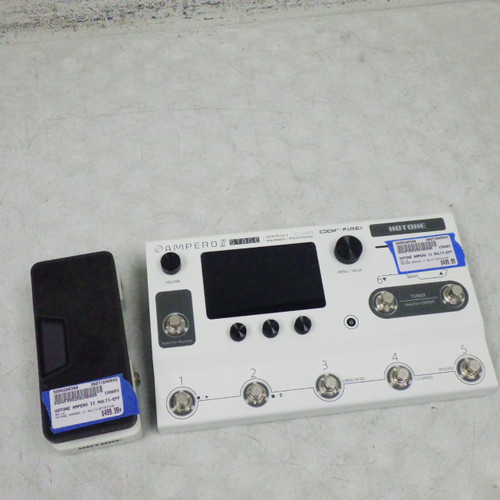 Vist Large View of Product Image Which is Used Hotone Ampero Ii Multi-Effector Guitar Effects Pedal