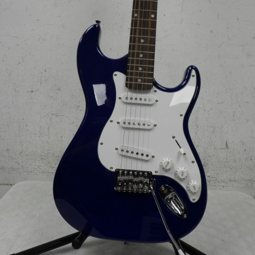 Vist Large View of Product Image Which is Used Silvertone S-TYPE  S Type Electric Guitar Blue 6-String