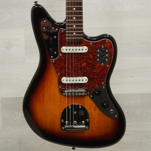 Vist Large View of Product Image Which is Used Squier Vintage Modified Jaguar Electric Guitar Sunburst