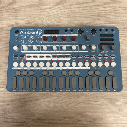 Vist Large View of Product Image Which is Used Sonicware AMBIENT 0 W/AC Compact Synthesizer Compact