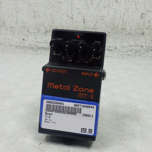 Vist Large View of Product Image Which is Used Boss MT-2 Distortion Pedal