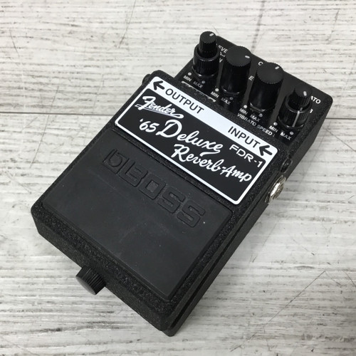 Vist Large View of Product Image Which is Used Boss FDR-1 Fender '65 Deluxe Reverb Guitar PreAmp Pedal