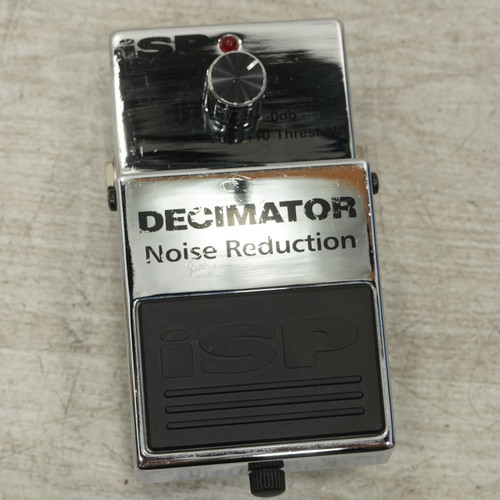Vist Large View of Product Image Which is Used Isp Technologies Decimator Noise Reduction Pedal