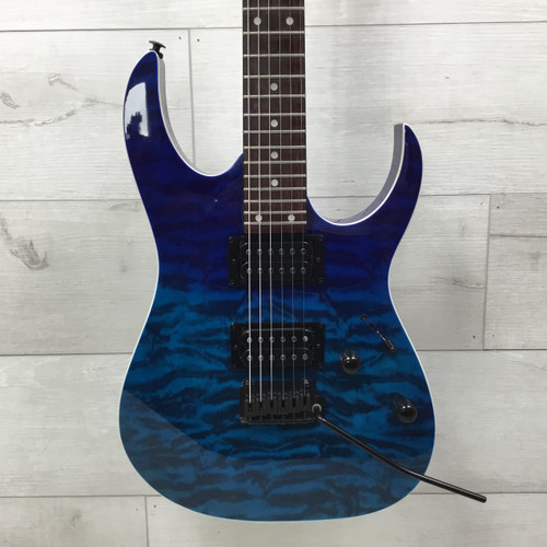 Vist Large View of Product Image Which is Used Ibanez Gio HH Electric Guitar Blue