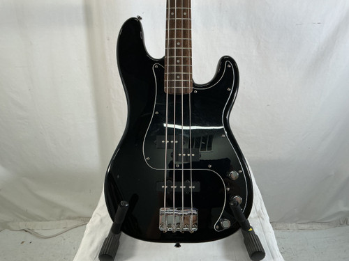 Vist Large View of Product Image Which is Used Squier PRECISION BASS P Type Bass Guitar Black 4-String