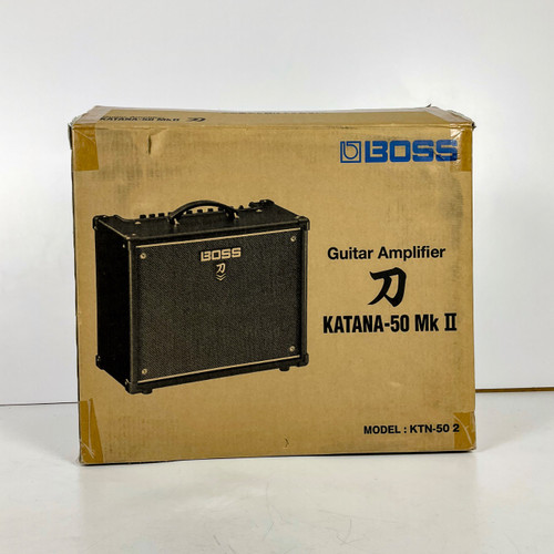 Vist Large View of Product Image Which is Used Boss Katana 50 MKII Solid State Amplifier 1 x 12