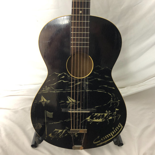 Vist Large View of Product Image Which is Used Framus CAMPING Laminate Top Acoustic Guitar Custom Graphics
