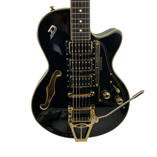 Vist Large View of Product Image Which is Used Duesenberg STARPLAYER TV CUSTOM LP Type Electric Guitar Black 6-String