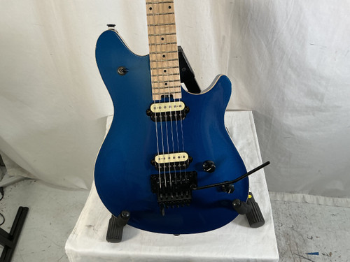 Vist Large View of Product Image Which is Used EVH WOLFGANG SPECIAL MIM Offset Double Cutaway Electric Guitar Blue 6-String