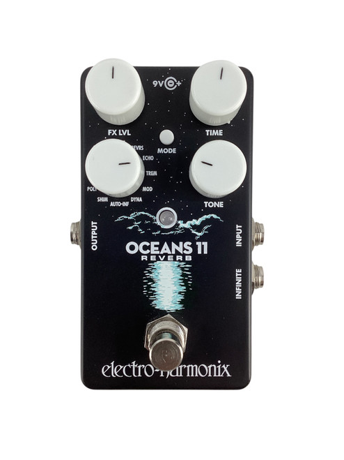 Vist Large View of Product Image Which is Used Electro Harmonix Oceans 11 Reverb Pedal