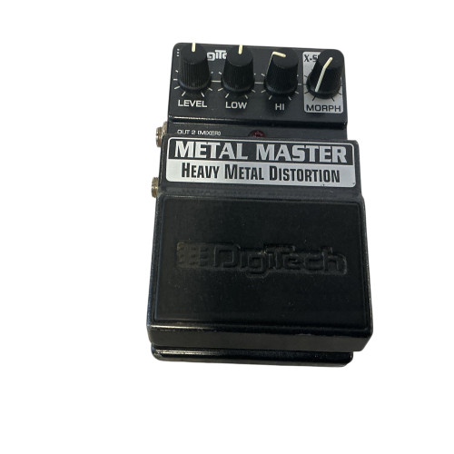 Vist Large View of Product Image Which is Used Digitech METAL MASTER Distortion Pedal