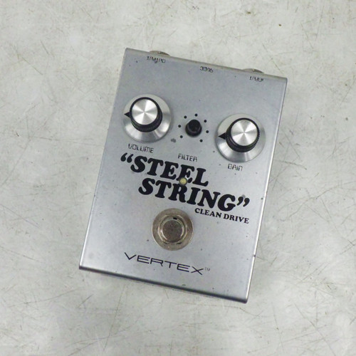 Vist Large View of Product Image Which is Used Vertex STEEL STRING CLEAN DRIVE Vintage Distortion/Overdrive Pedal