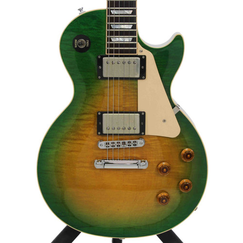 Vist Large View of Product Image Which is Used Gibson LES PAUL STANDARD HP REFINISH LP Type Electric Guitar Green 6-String