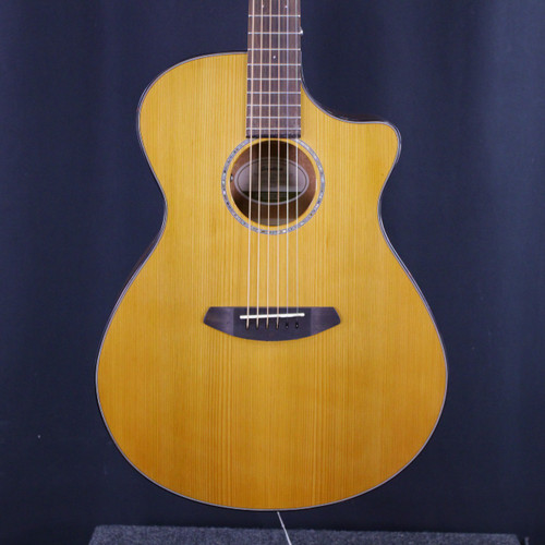 Vist Large View of Product Image Which is Used Breedlove PURSUIT CONCERTO CE ACOUSTIC ELECTRIC Solid Top Acoustic Guitar Natural