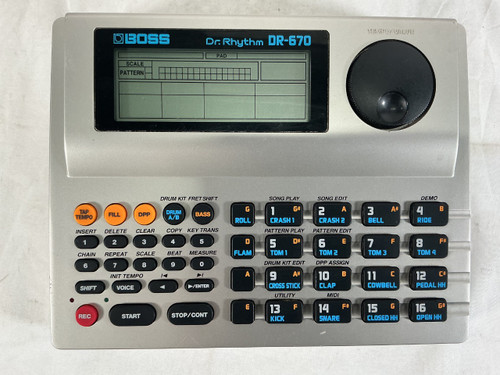 Vist Large View of Product Image Which is Used Boss DR-670 DR RHYTHM DRUM MACHINE Compact Drum Machine