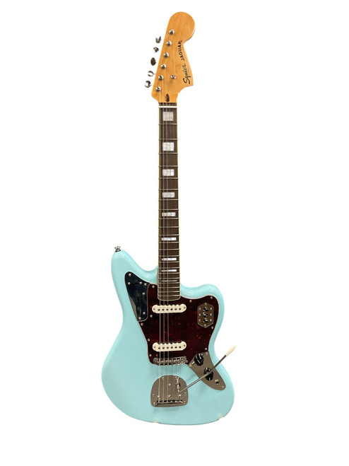 Vist Large View of Product Image Which is Used Squier CV 70S JAGUAR Electric Guitar Blue 6-String