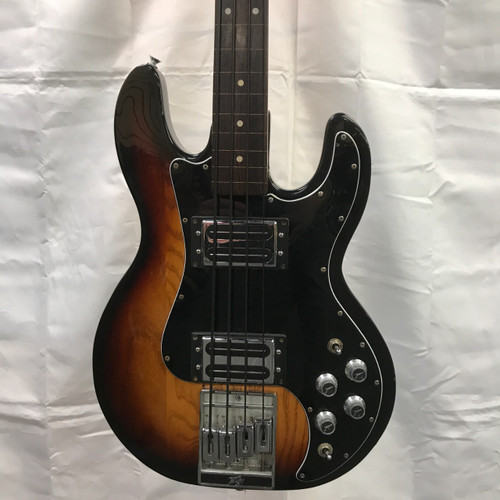 Vist Large View of Product Image Which is Used Peavey T-40 FL Vintage Bass Guitar Sunburst 4-String