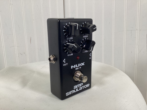 Vist Large View of Product Image Which is Used Nux AS-4 AMP SIMULATOR Guitar PreAmp Pedal