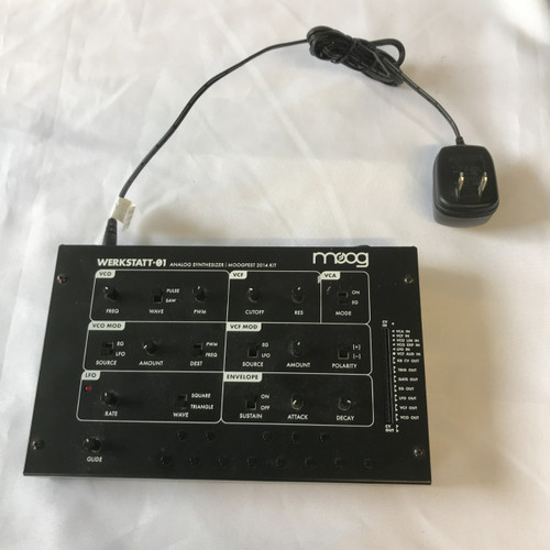 Vist Large View of Product Image Which is Used Moog WERKSTATT-01 ANALOG SYNTHESIZER KIT Compact Synthesizer Compact
