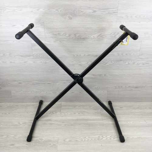 Vist Large View of Product Image Which is Used On-Stage SINGLE X KEYBOARD STAND Single Keyboard Stand