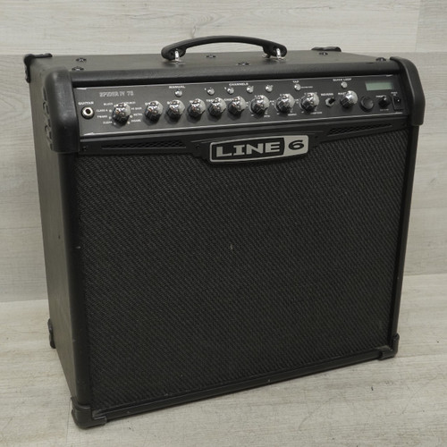 Vist Large View of Product Image Which is Used Line 6 Spider IV 75 1x12 Solid State Amplifier