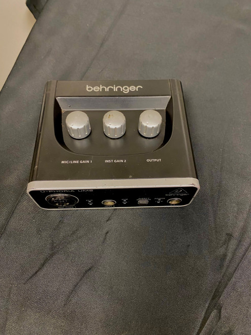 Vist Large View of Product Image Which is Used Behringer U-PHORIA UM2 Computer Interface 2 A/D Recording Inputs
