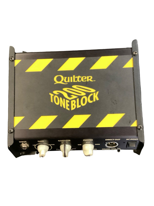 Vist Large View of Product Image Which is Used Quilter TONEBLOCK 200 Solid State Guitar Head