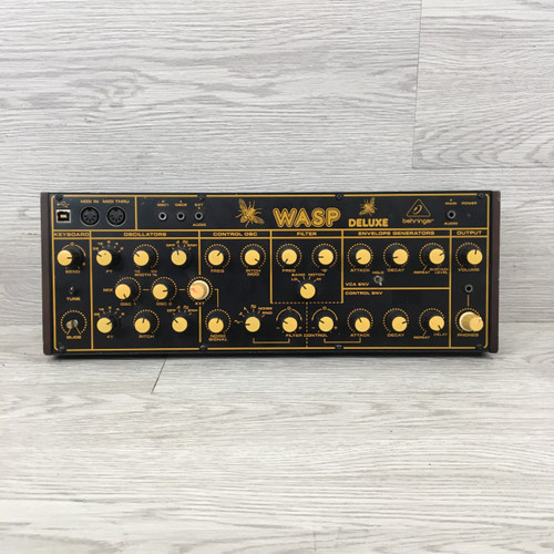 Vist Large View of Product Image Which is Used Behringer WASP DELUXE ANALOG SYNTH Compact Synthesizer Compact