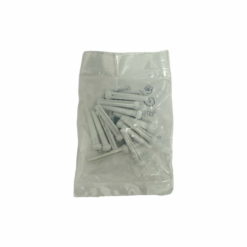Vist Large View of Product Image Which is New GROVER BRIDGE PINS WHITE W/DOT 12-COUNT