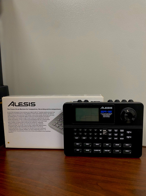 Vist Large View of Product Image Which is Used Alesis SR-16 DRUM MACHINE Groove Box