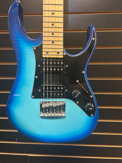 Vist Large View of Product Image Which is Used Ibanez GIO MIKRO S Type Electric Guitar Blue 6-String