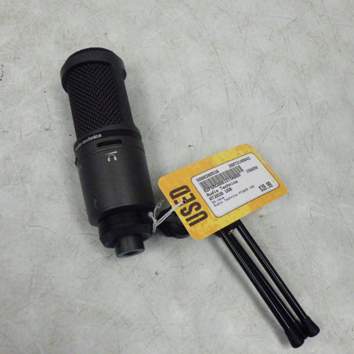 Vist Large View of Product Image Which is Used Audio Technica AT2020 USB USB Microphone