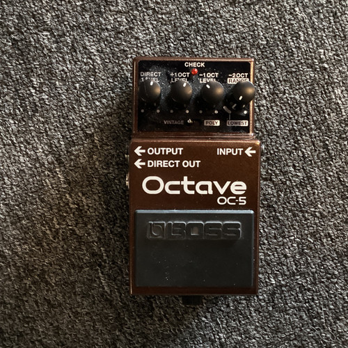 Vist Large View of Product Image Which is Used Boss OC-5 Octave Pedal