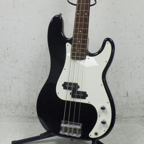 Vist Large View of Product Image Which is Used Squier Affinity P-Bass P Type Bass Guitar Black 4-String