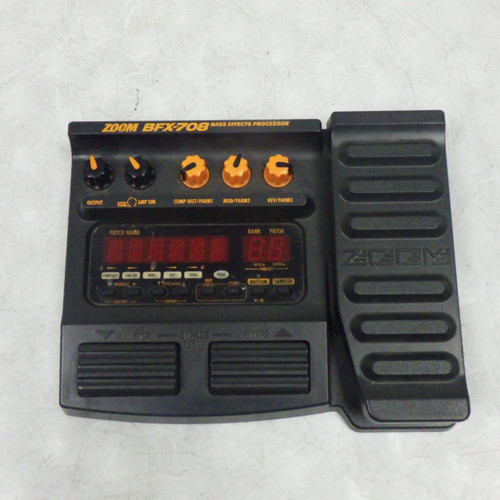 Vist Large View of Product Image Which is Used Zoom BFX-708 WITH POWER Multi-FX Pedal
