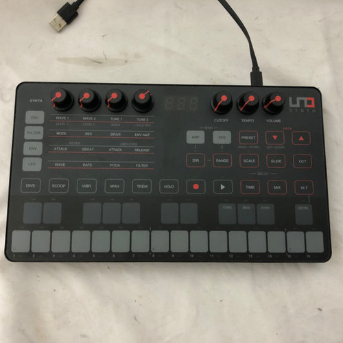 Vist Large View of Product Image Which is Used IK Multimedia UNO SYNTH Compact Synthesizer Compact
