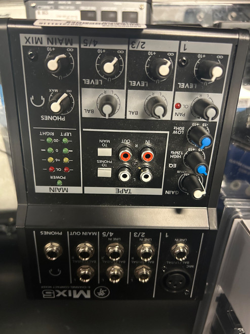 Vist Large View of Product Image Which is Used Mackie MIX 5 Compact Mixer
