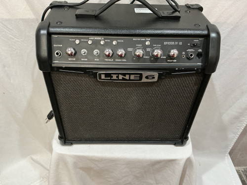 Vist Large View of Product Image Which is Used Line 6 SPIDER IV 15 1 x 8 Solid State Amplifier 1 x 8