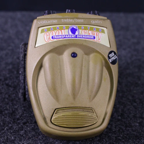 Vist Large View of Product Image Which is Used Danelectro COOL CAT TRANSPARENT OVERDRIVE V1 Overdrive Pedal