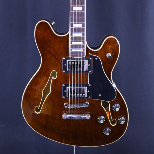 Vist Large View of Product Image Which is Used Squier STARCASTER PARTSCASTER Semi-Hollow Electric Guitar Wood 6-String