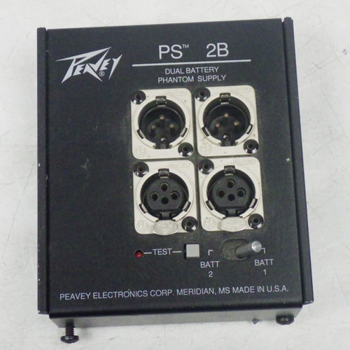 Vist Large View of Product Image Which is Used Peavey PS-2B PHANTOM POWER SUPPLY Pro Sound Accessory