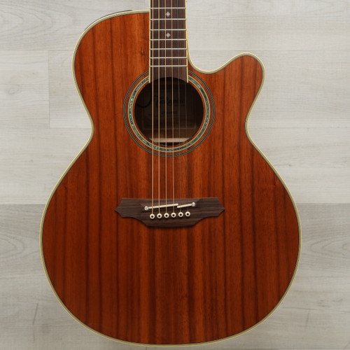 Vist Large View of Product Image Which is Used Takamine EF508KC Solid Top Acoustic Guitar Wood