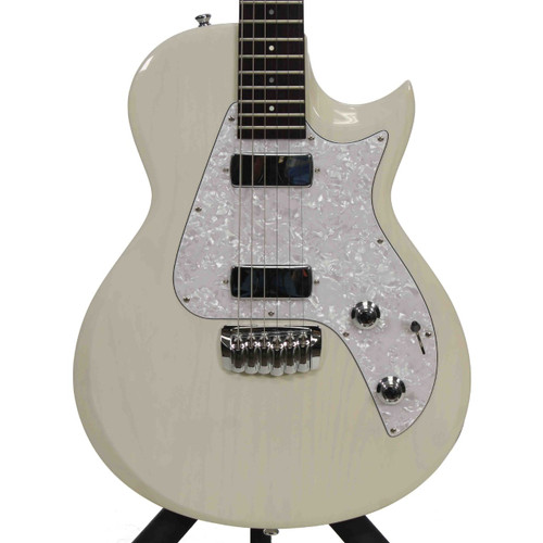 Vist Large View of Product Image Which is Used Taylor SB-1X LP Type Electric Guitar White 6-String