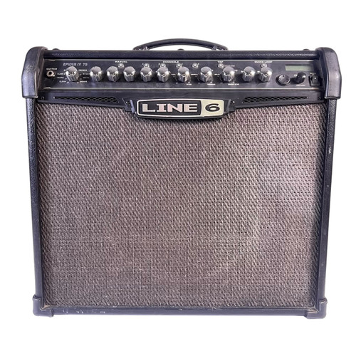 Vist Large View of Product Image Which is Used Line 6 Spider IV 75 75-Watt 1x12 Modeling Guitar Combo Amplifier