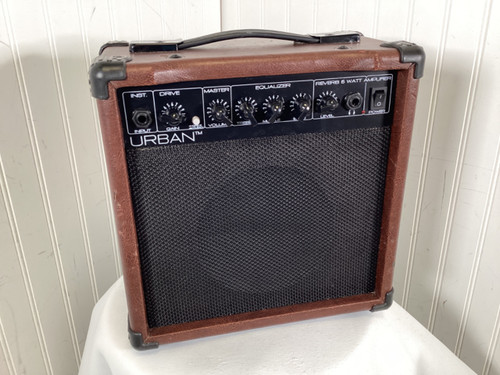 Vist Large View of Product Image Which is Used Urban 15KU AMP W/REVERB 1 x 5 Solid State Amplifier 1 x 5