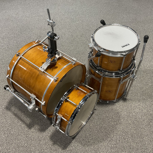Vist Large View of Product Image Which is Used SPINELLI CUSTOM MAPLE 3-PC Drum Shell Kit
