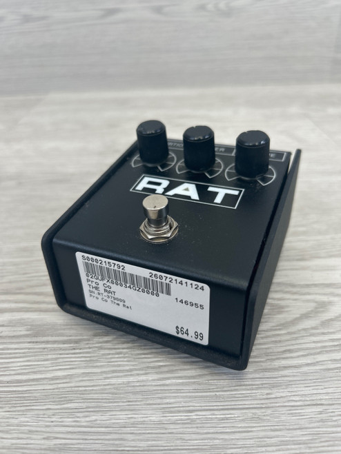 Vist Large View of Product Image Which is Used Pro Co THE RAT Distortion Pedal